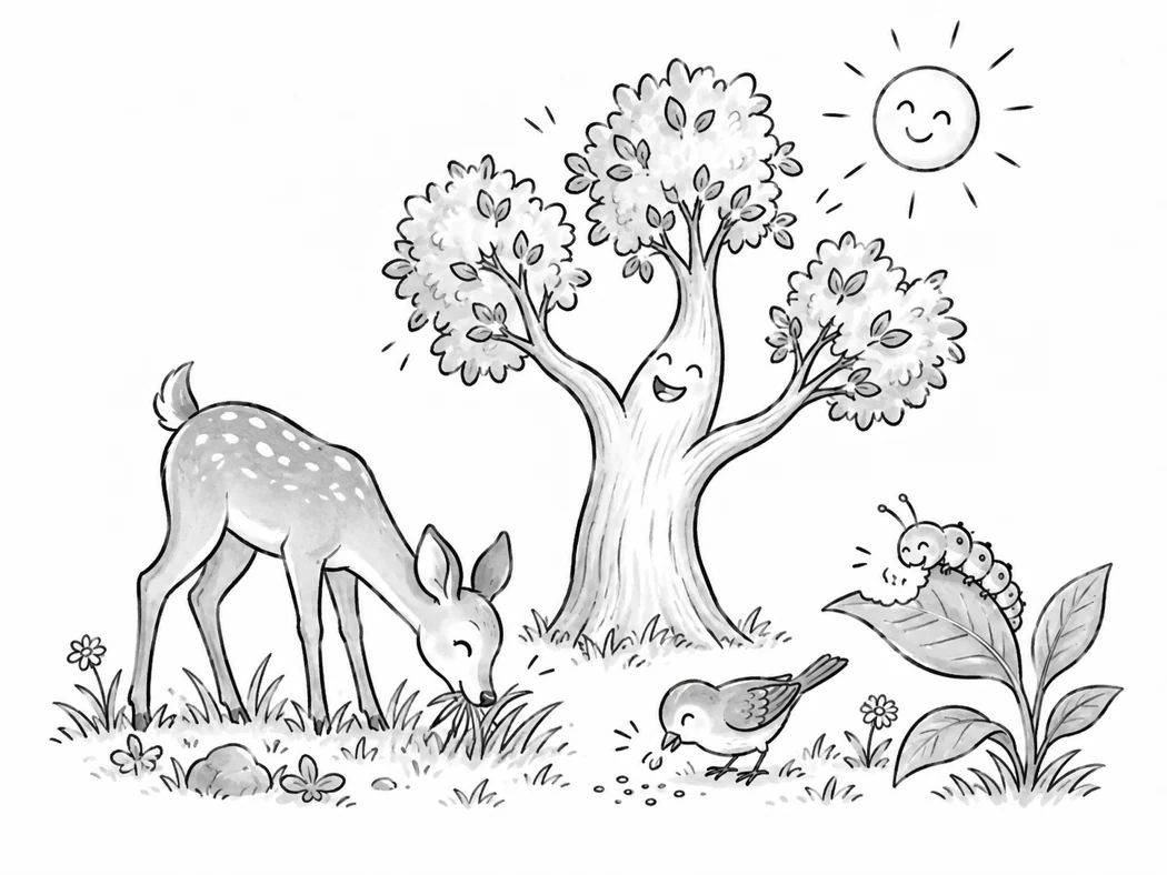 Dans la nature, chacun se nourrit